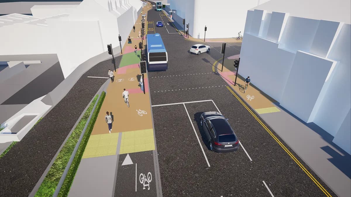 Boundary Road junction