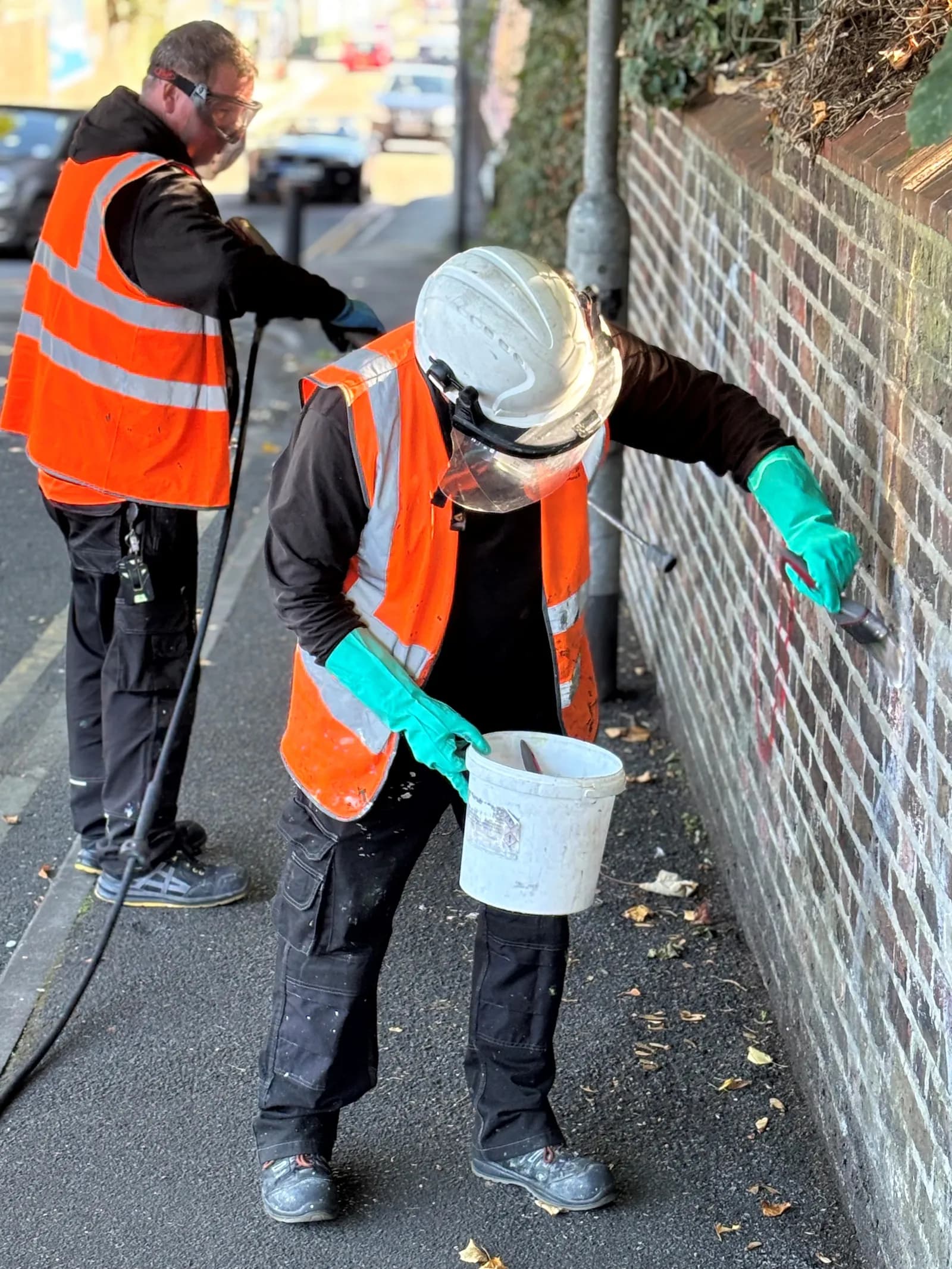Graffiti removal